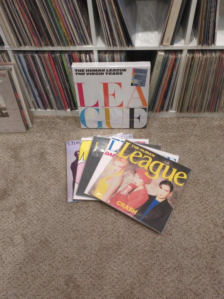 The Human League - The Virgin Years 5xLP Set - Like New