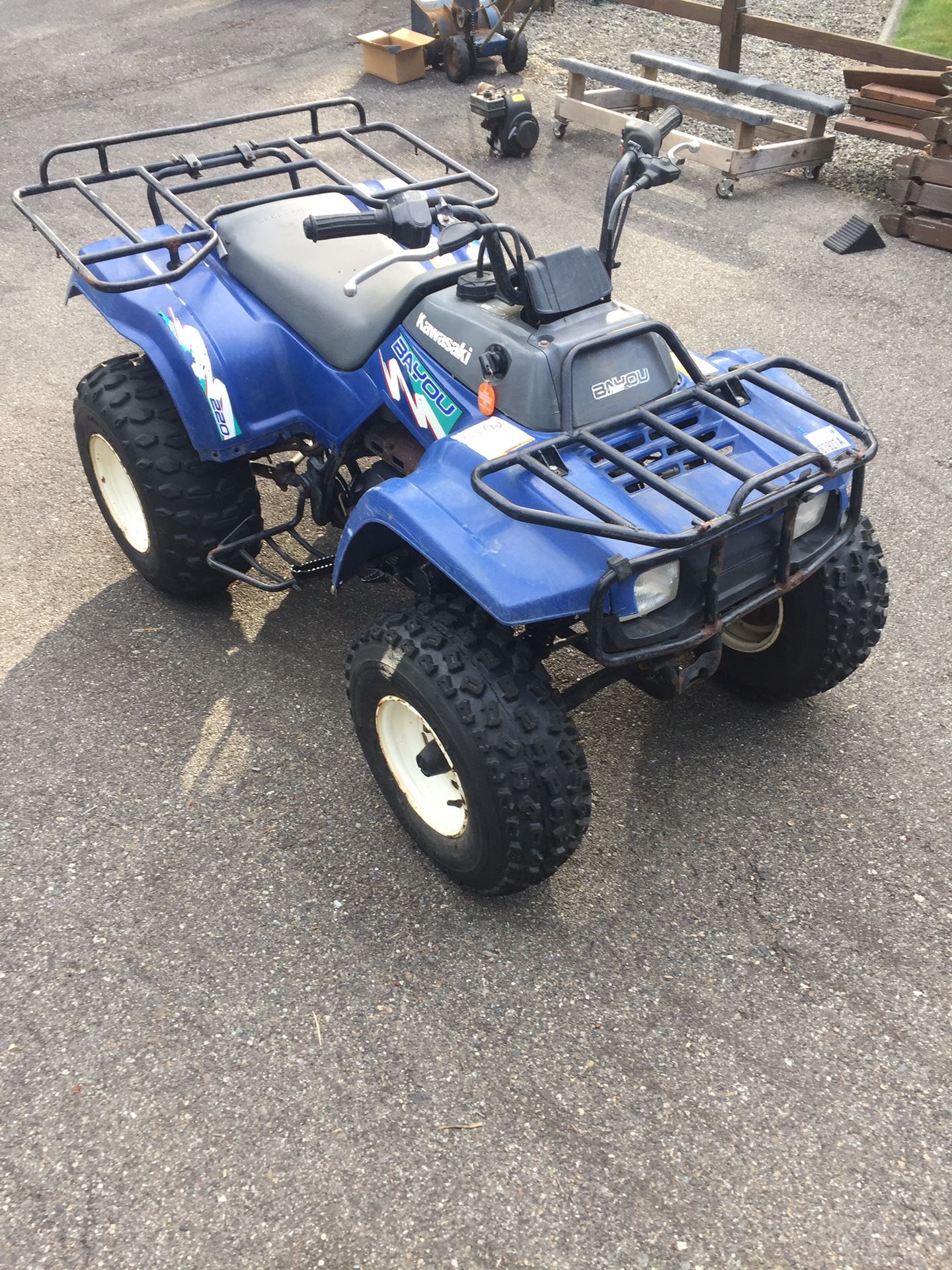 Kawasaki Bayou 220 ATV