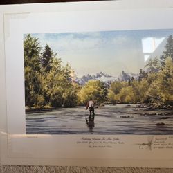 Fishing Down To The Lake” Limited Edition Print #236/500