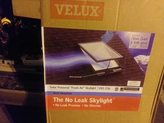 Solar powered skylight brand new in box