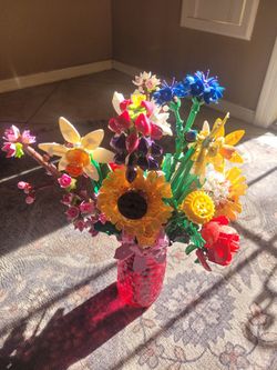 6 Sets LEGO Flowers