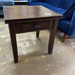 End Table With Drawer 