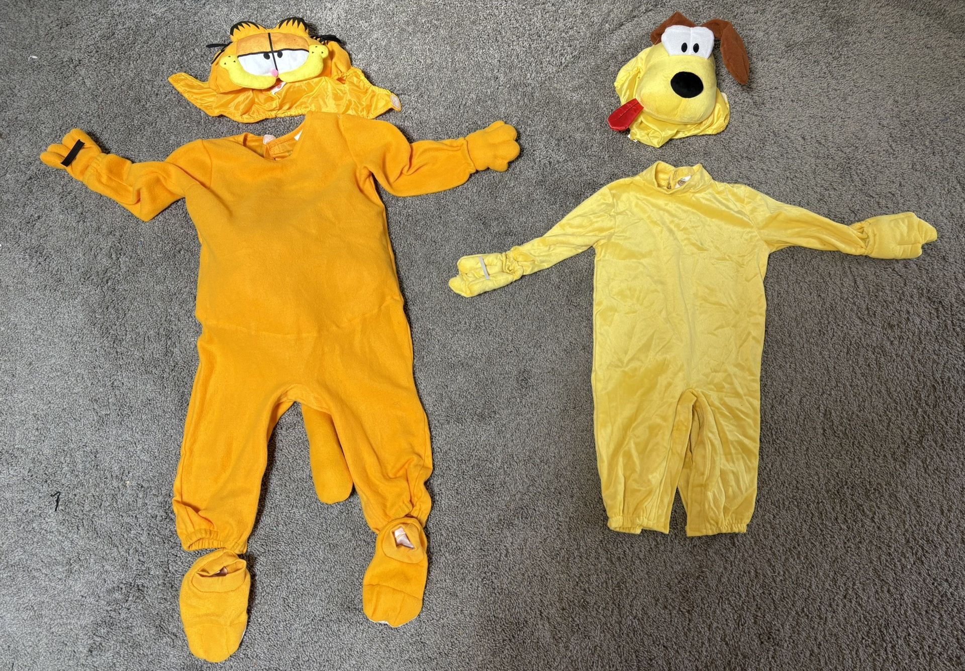 Garfield And Odie Baby Costumes