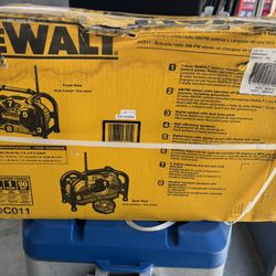 dewalt worksite radio