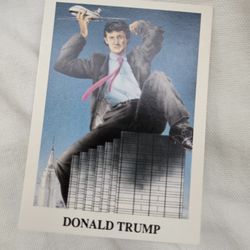 1989 Rotten To The Core #26 President Donald Trump RC Rookie GEM MINT