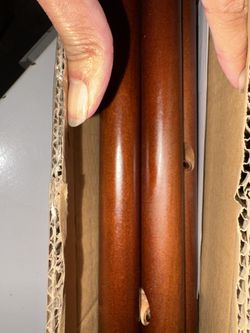 Brown Coat Rack, Still In Box