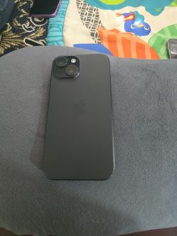 Black iPhone 15