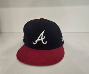 Atlanta Braves New Era Fitted Hat Size 7