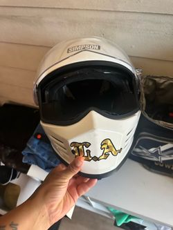 Simpson ghost helmet