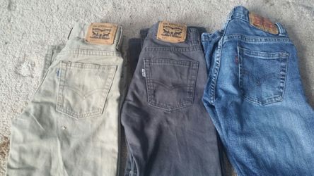 Lil boys Levis size 7 and 8