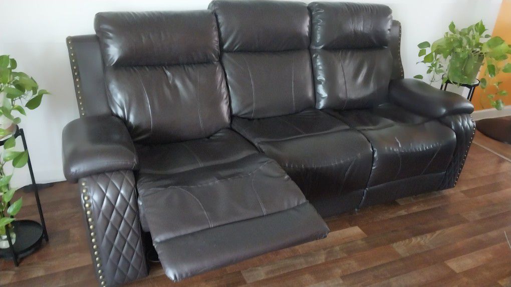 Recliners Living Room Set Sofa And Love Seat 