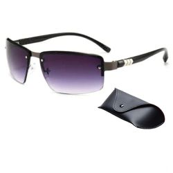 Purple Retro Vintage Fashion Sports Men And Women Sunglasses Driving, Outdoor Sun Protection