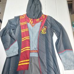 Adult Sm Harry Potter Gryffindor One-Piece Hooded Zip-Up halloween pajama's