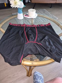 Men's sports boxer briefs slightly used