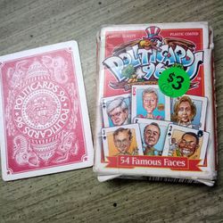 Politicards, 52 Card Deck Playing Cards