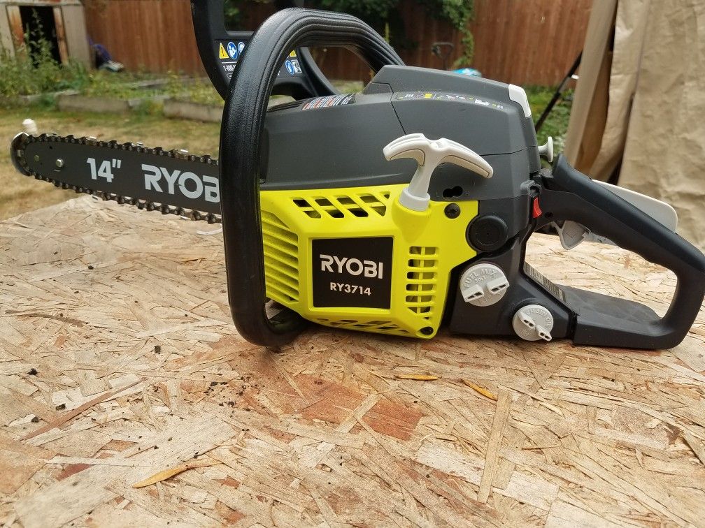 Ryobi chainsaw like new