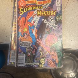Superman mystery comic