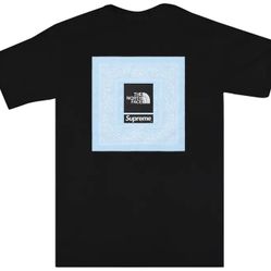 Supreme The North Face Bandana Tee Size L