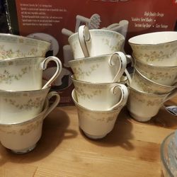 Various China, Crystal, And Glass Cups