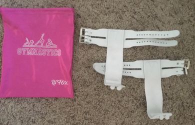 US Glove Women RKO Uneven Bar Grips Size 3 (6 15/16") + 8"x10" Drawstring Gymnastics SMALL GRIP BAG