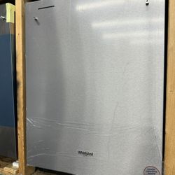 Whirlpool 24in Dishwasher Fingerprint Resistant With Warranty 
