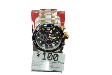 Invicta 0077 Silver Regular Watch