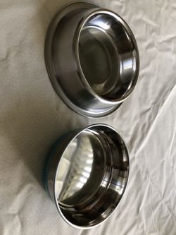 Pet Food Dishes (Stainless Steel)