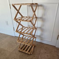 Brand New folding 5 Tier Portable Shoe Storage Rack 