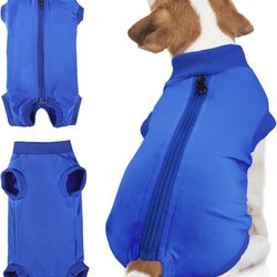 Bencmate  After Surgery Dog Recovery Suit .NEW Small,Blue .Ships In 24 Hr.