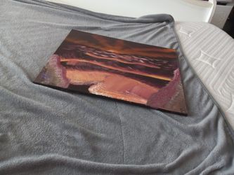 Home Made Sunset Painting