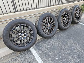 20" TOYOTA TUNDRA TRD RIMS & TIRES 