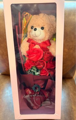 Artificial flower arrangement