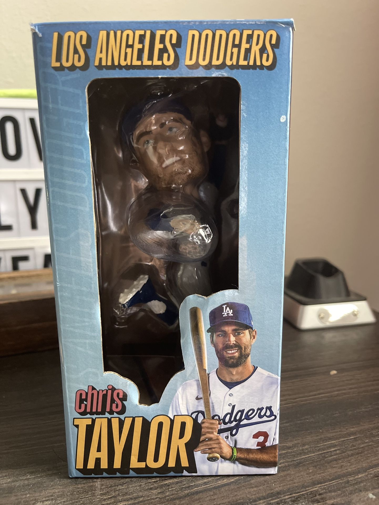 2023 Los Angeles Dodgers Chris Taylor Bobblehead 8/29/23