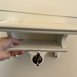 Solid Wood CPAP Wall Shelf - B&C Creations "Double Charlie" - NEW