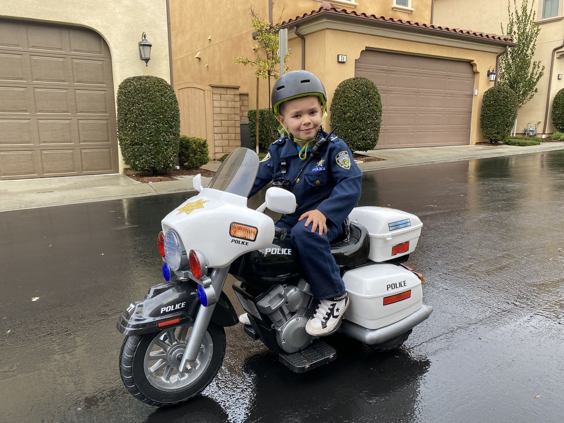 12V Police Trike Ride On Power Wheels