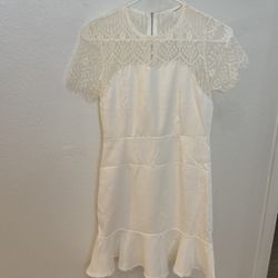 Teen White Dress