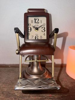 Barber Chair Clock