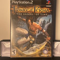 Prince of Persia: Sands of Time FOR PS2 CIB