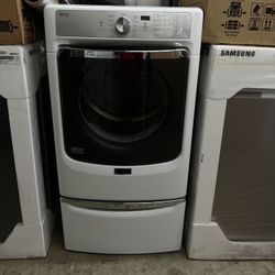 WHITE - MAYTAG GAS DRYER 