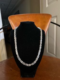 Sterling silver Byzantine chain