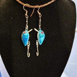 Fishing Lure Earrings 