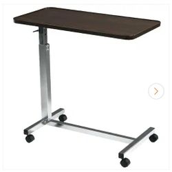 Tilting/Adjustable Over-the-bed table with wheels