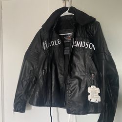 Harley Davidson Leather Riding Jacket 