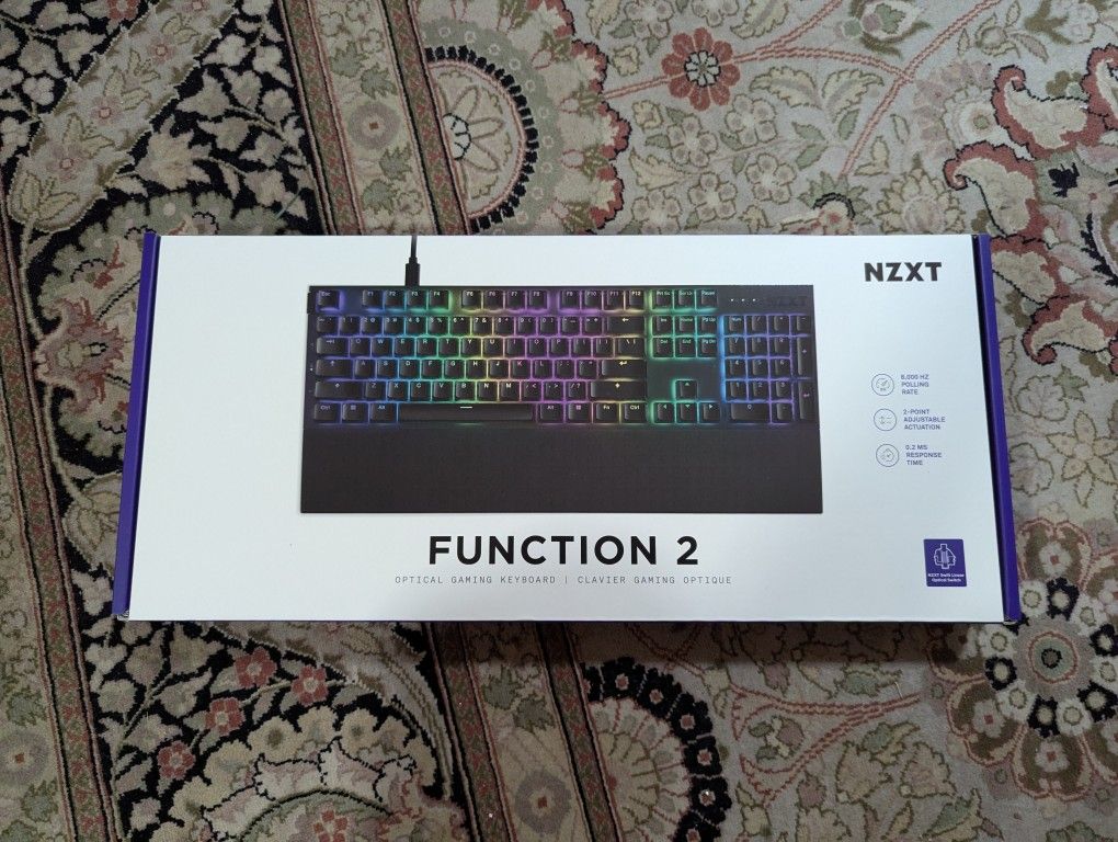 NZXT Function 2 Full Size Keyboard