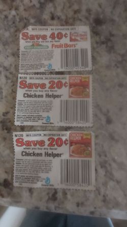 40 yr old coupons, NO EXPIRATION DATE