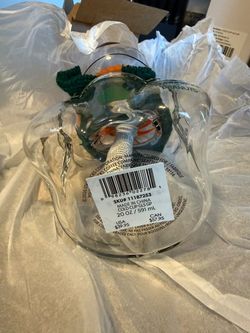 Starbucks Peanuts Snoopy Glass Cold Cup
