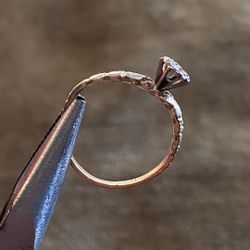 Marked 10 Karat Gold Ring 