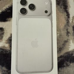 Apple iPhone 17 Pro Max 1TB Silver Unlocked New Sealed 