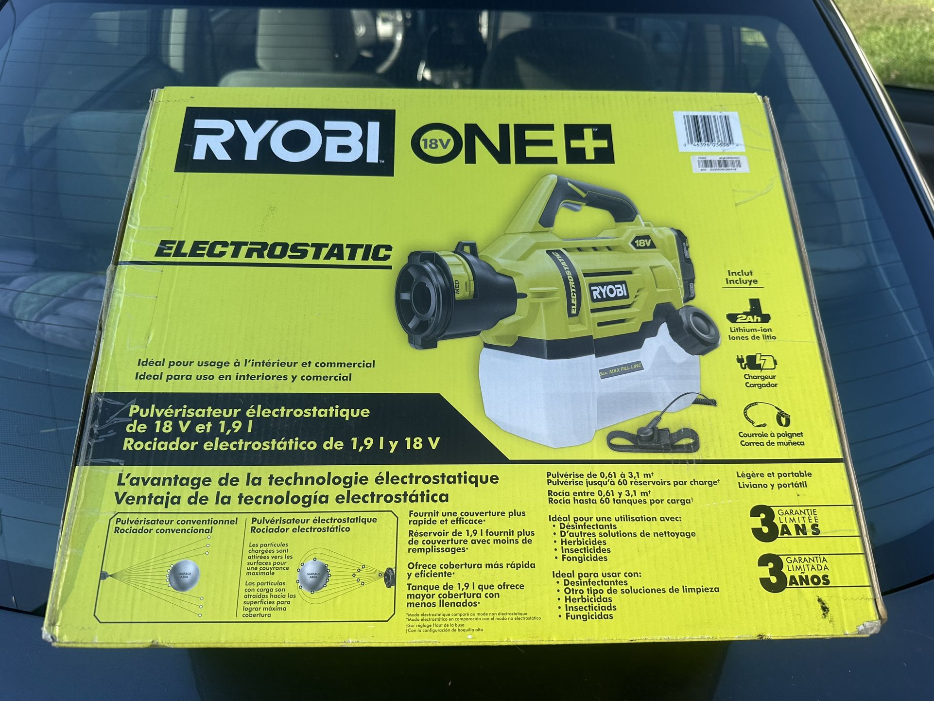 RYOBI 18V ONE+ ELECTROSTATIC