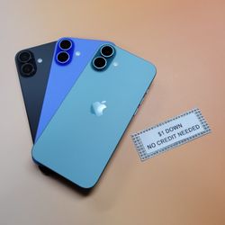 Apple IPhone 16 Plus 5G - Only $1 Today Pay The Rest Later!